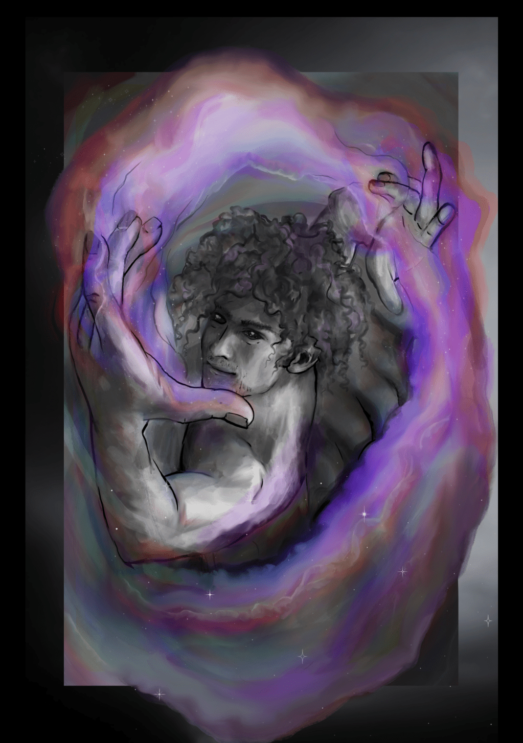 Ethereal Illustration, Woosh!